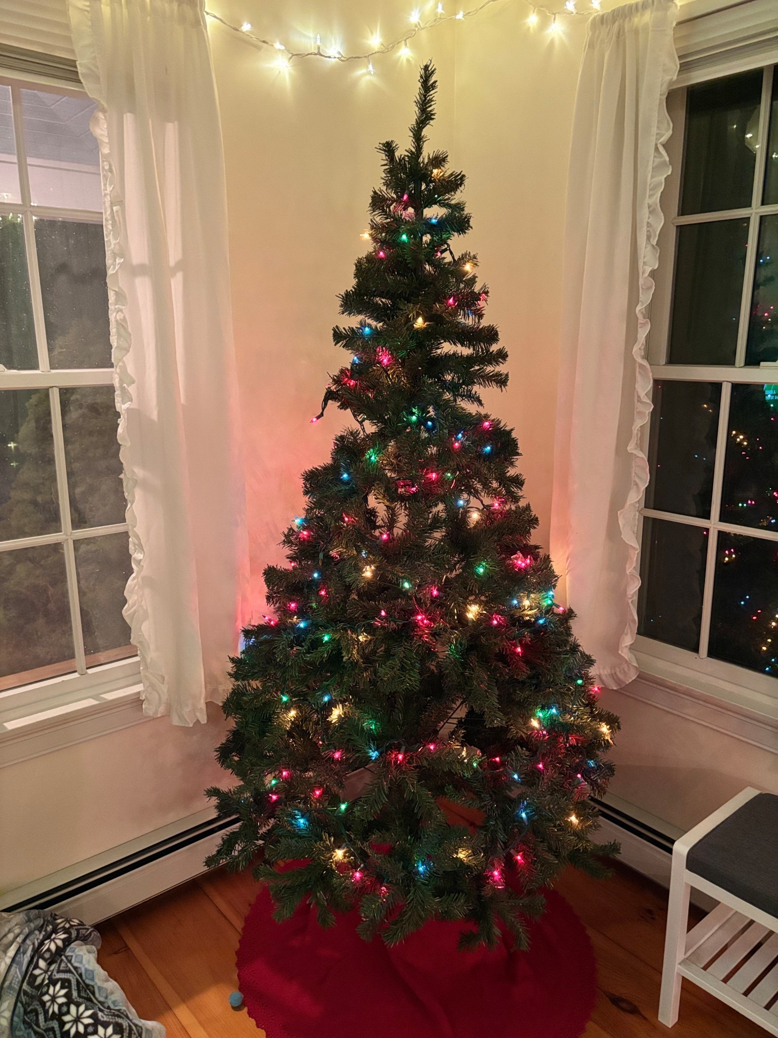 The best fake Christmas tree 🎄❤️