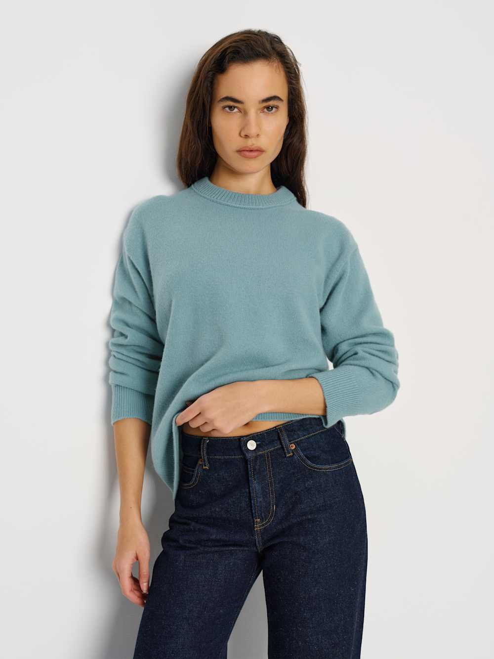 Fabian Crew Sweater | Reformation (Global)