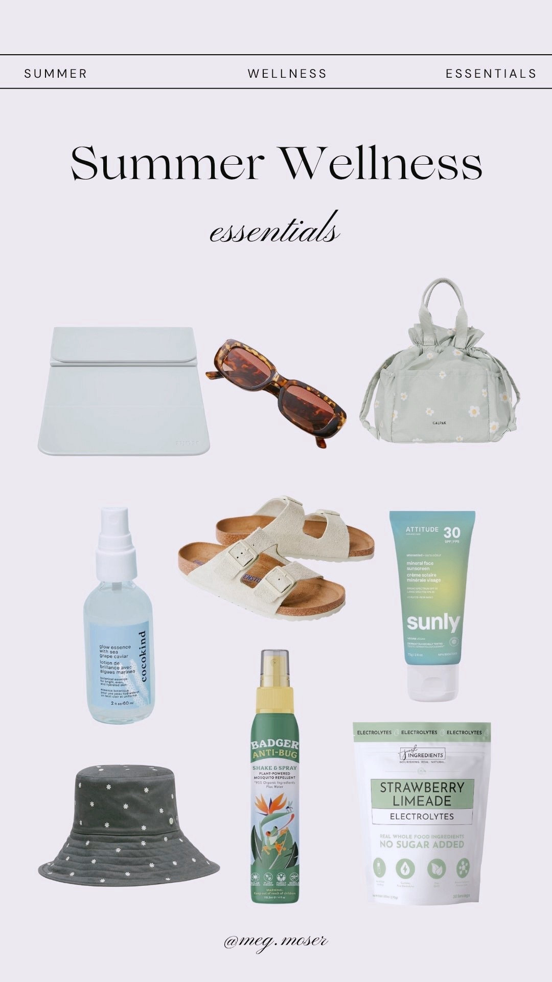 Summer Wellness Essentials You’ll Actually Use! 

From non-toxic sunscreens to chic hydration must-haves, I’ve rounded up my go-to wellness accessories for summer to keep you feeling your best—glowing skin, hydrated body, and a yoga mat for on the go workouts! 

Use code organicmeg10 for 10% off all Just Ingredients products! 


#SummerWellness #WellnessEssentials #NonToxicLiving #LTKWellness #HydrationGoals #CleanBeauty #HolisticHealth #SummerSelfCare #PinterestFinds #WellnessOnTheGo

#LTKBeauty #LTKFamily #LTKSummerEdit