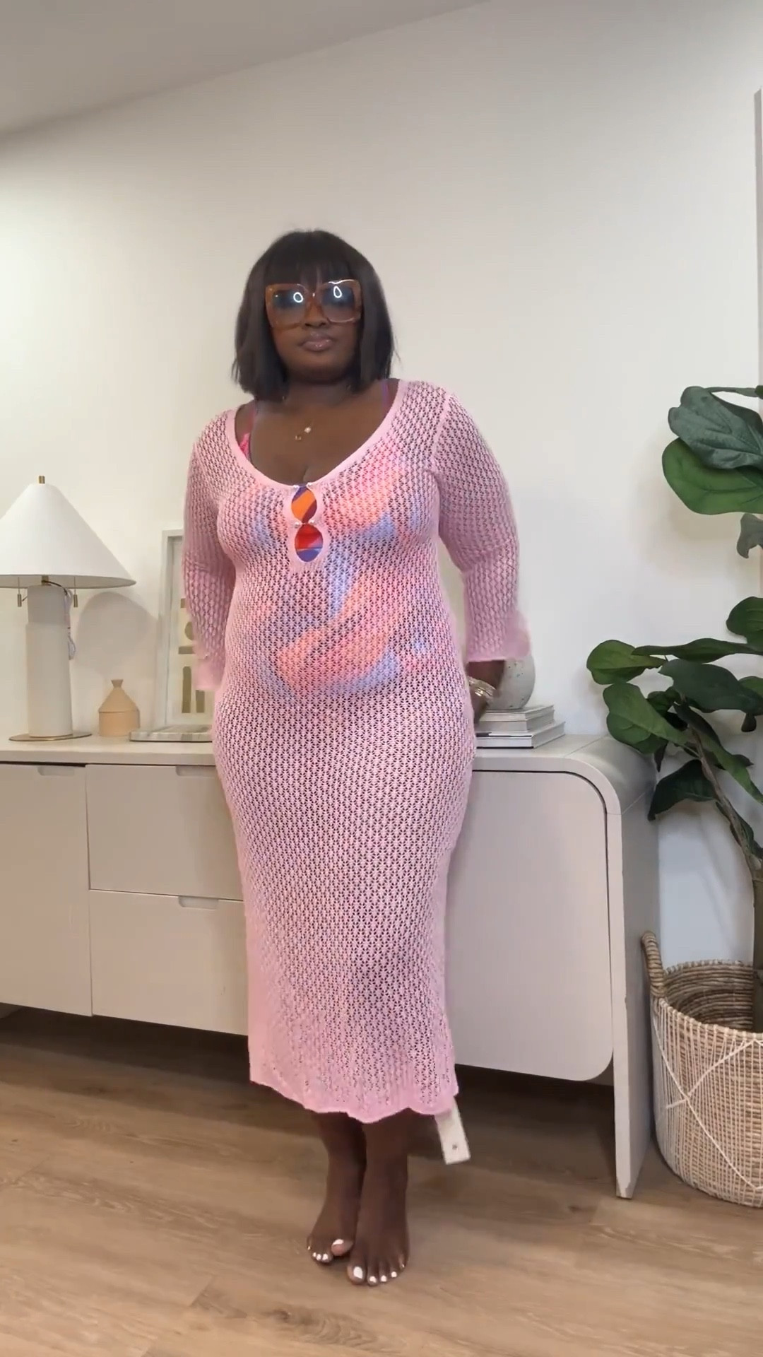 When I’m packing for a beach trip, I always bring at least one easy cover up dress. This crochet maxi is lightweight, comfortable, and makes any swim look instantly styled.

#beachcoverup #crochetdress #beachvacationoutfit #summermaxidress #resortwear #beachstyle #summeroutfit #vacationdress #swimcoverup #summerfashio

#LTKSeasonal #LTKootd #LTKSwim