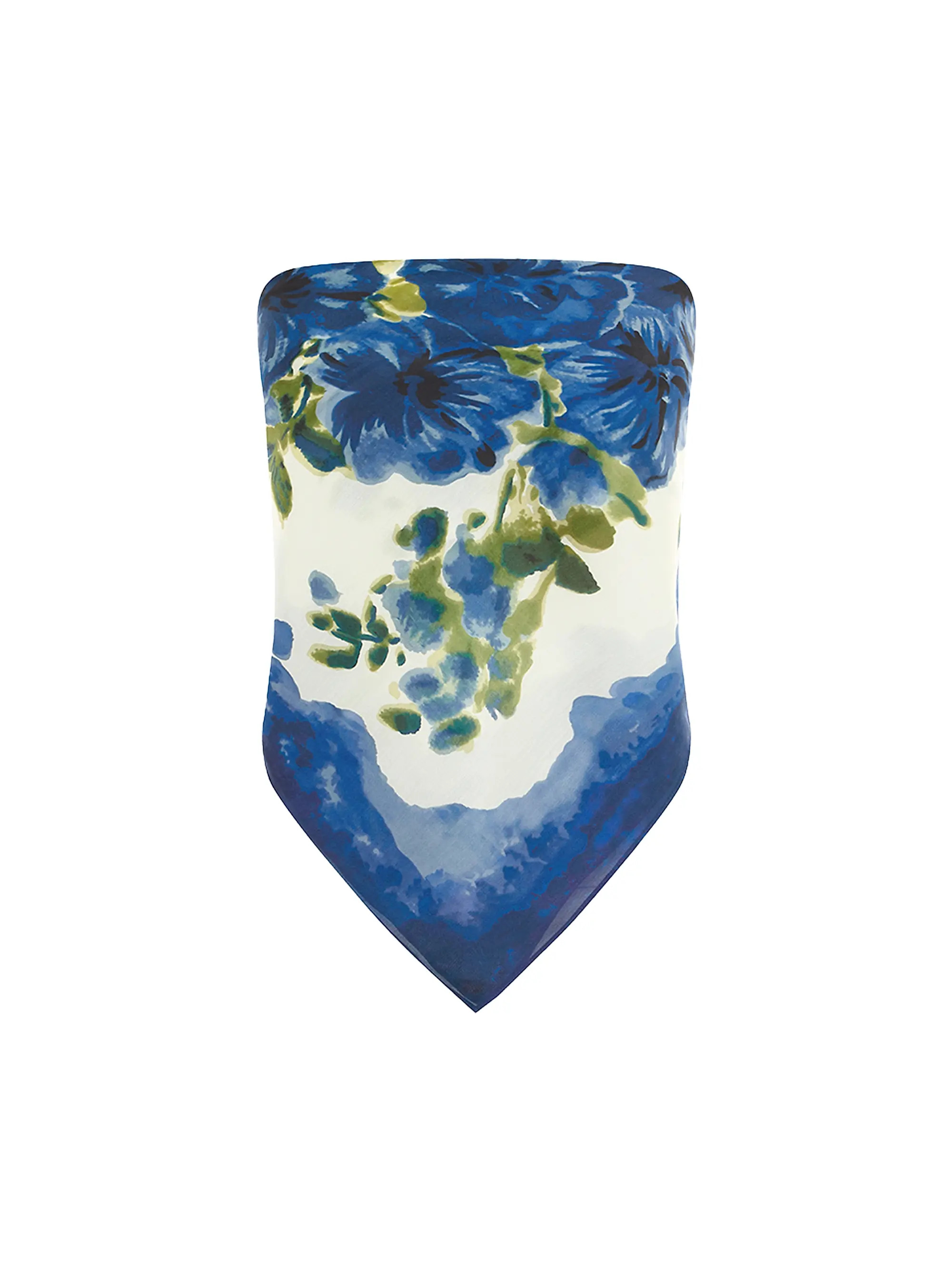 Floral Signature Scarf Top | Saks Fifth Avenue