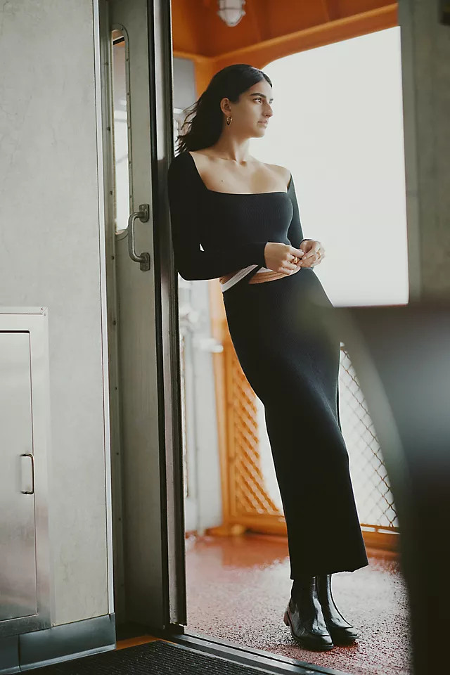 SOVERE Inertia Knit Midi Dress | Anthropologie (US)