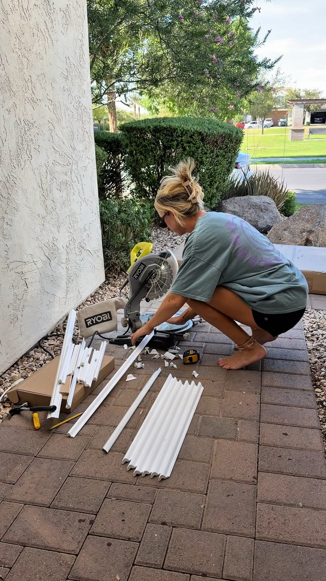 Back in my DIY era!!! 🔨 Starting with my daughter’s room and adding picture frame molding + a chair rail to completely transform the space. Work in progress! 

Linking all of the tools, trim, supplies + everything I’m using for this project here so you can easily find it all. 🤍

#LTKmomlife #LTKKids #LTKHome