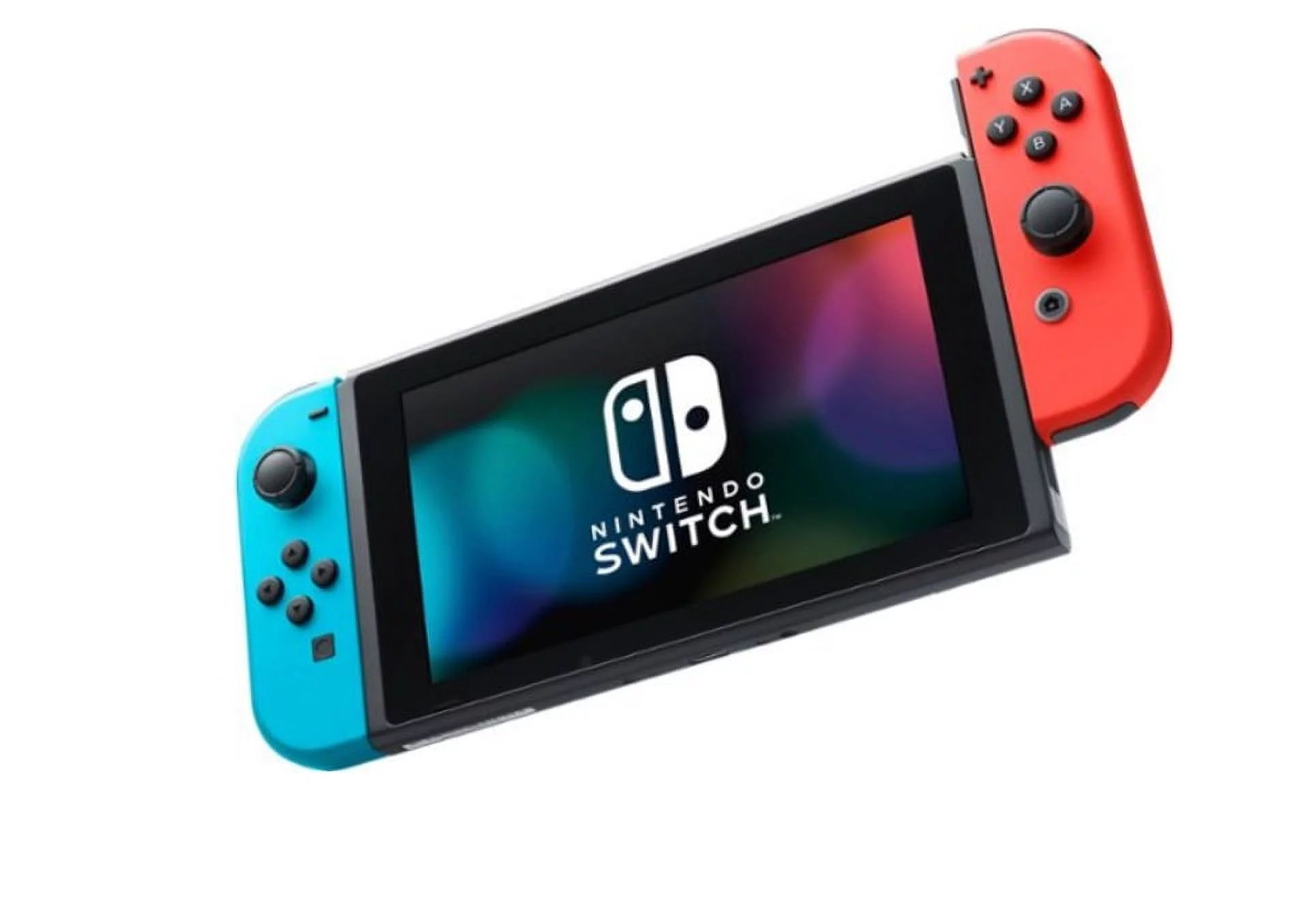 Restored Nintendo HADSKABAH Switch with Neon Blue and Neon Red JoyCon (Refurbished) | Walmart (US)