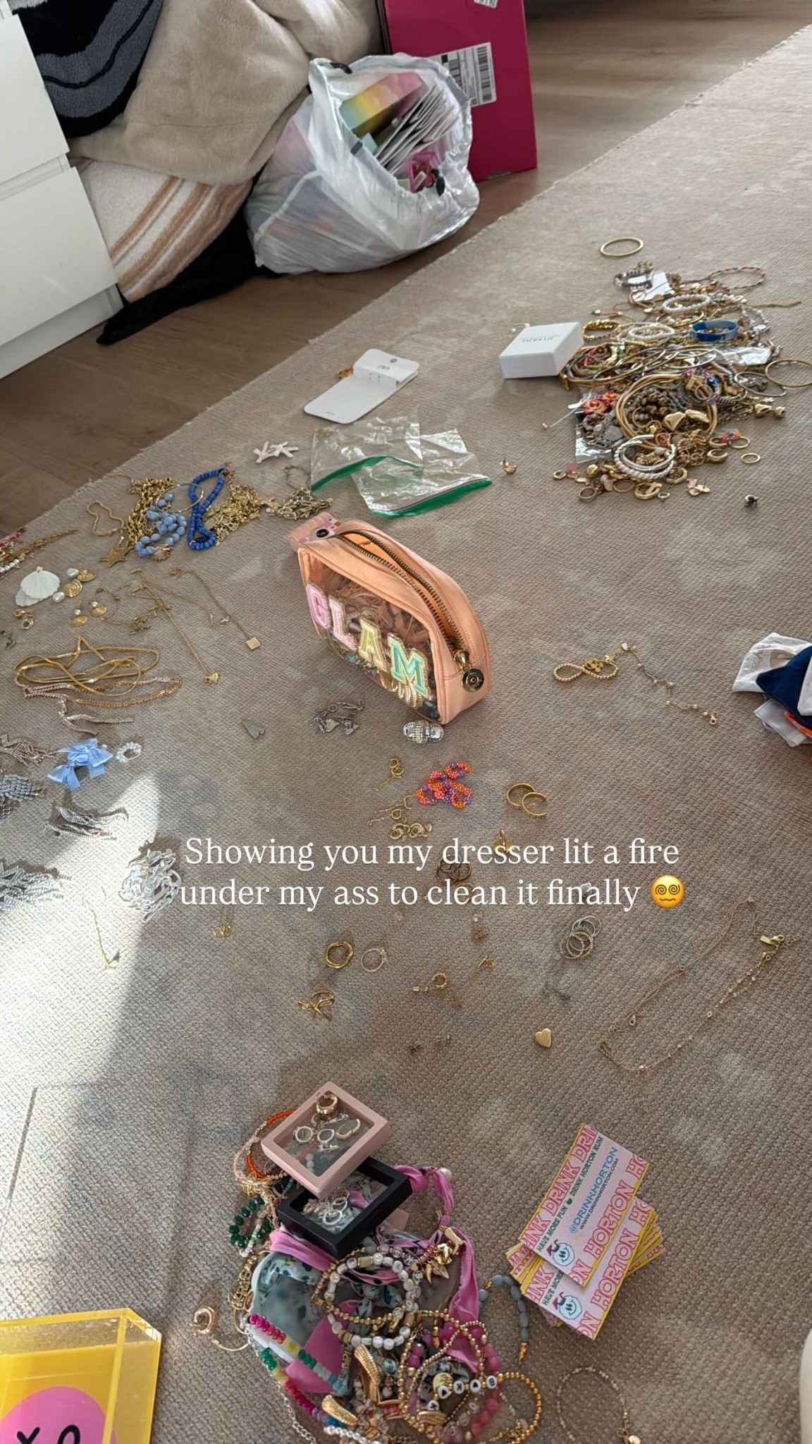 Showing you my dresser lit a fire under my ass to clean it finally 😵‍💫