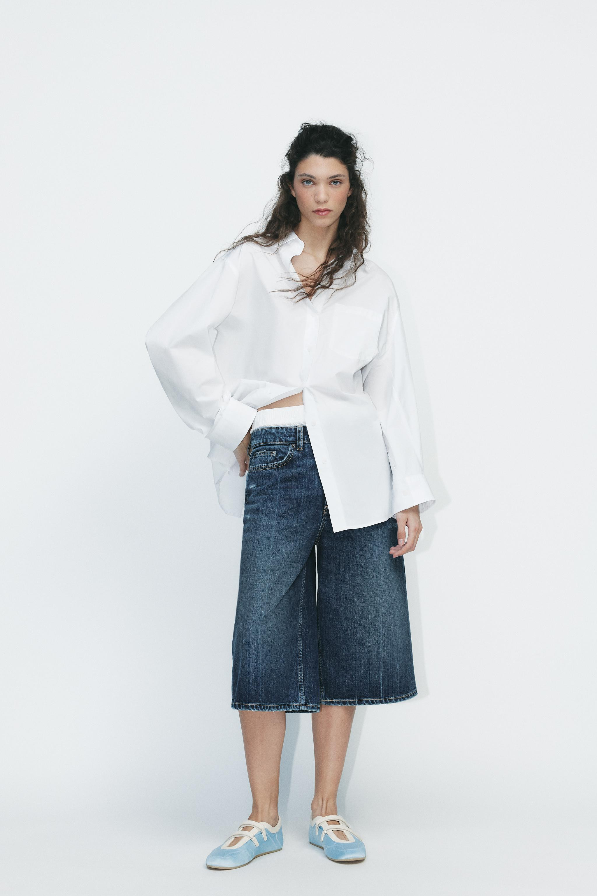 OVERSIZED POPLIN SHIRT | Zara US