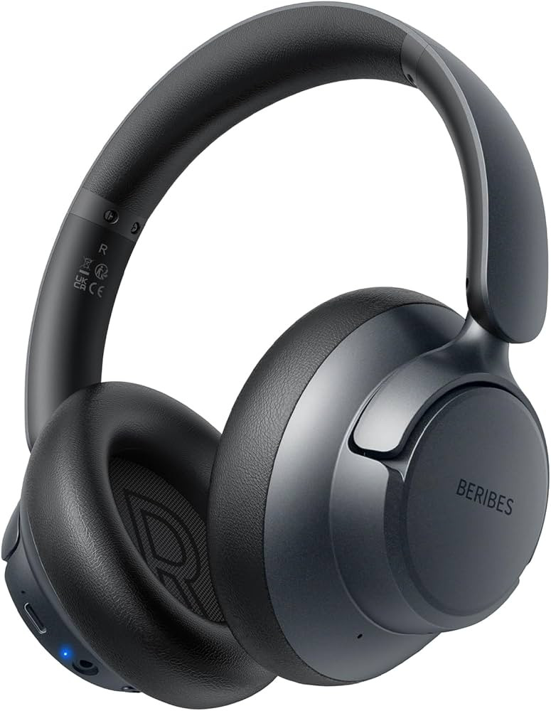 BERIBES Upgraded Hybrid Active Noise Cancelling Headphones with Transparent Modes,70H Playtime Bl... | Amazon (US)
