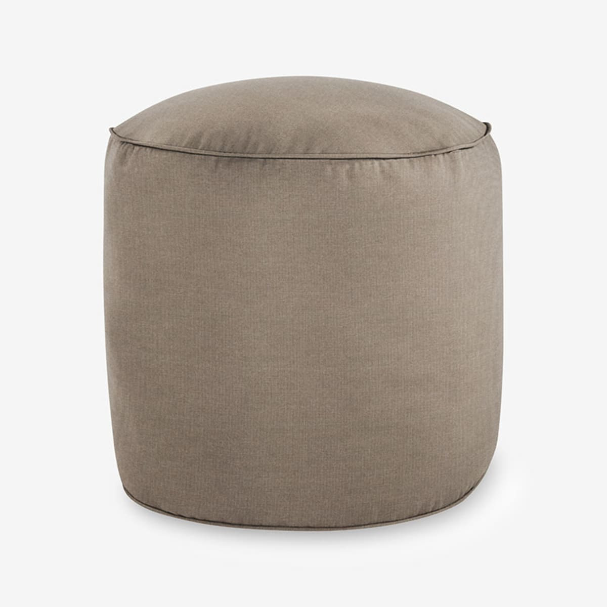 Sunbrella® Indoor/Outdoor Round Pouf | The Company Store