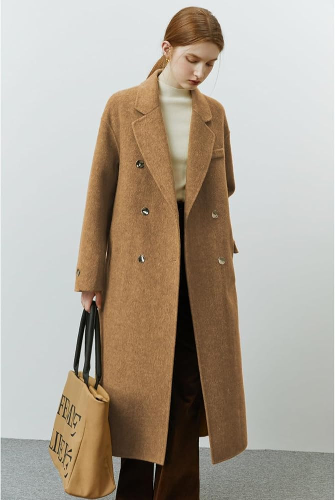 Peaceglad Pea Coats Trench Coat Peacoat | Amazon (US)