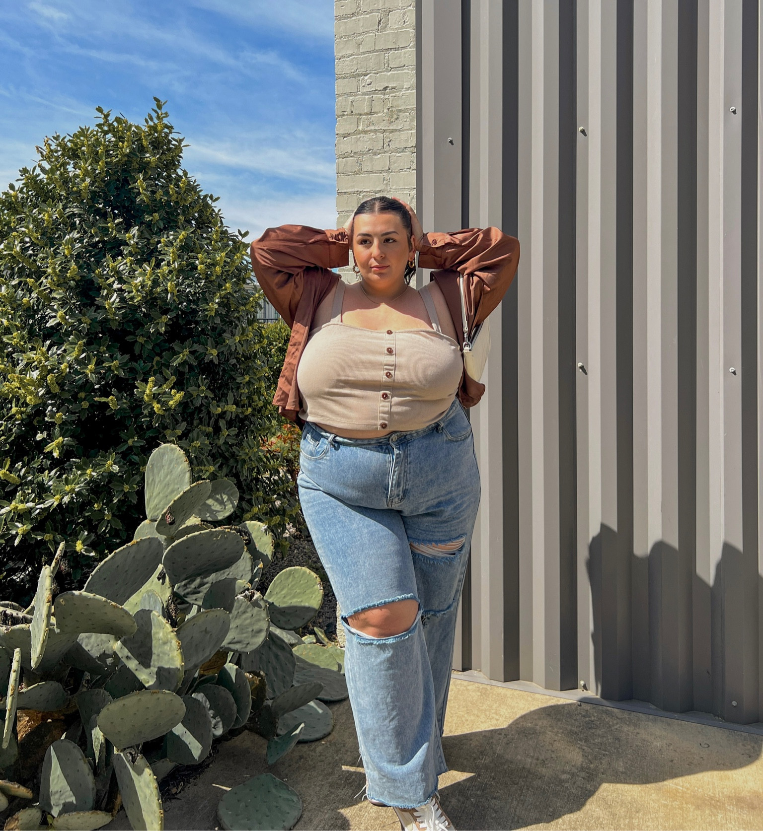 can’t go wrong with a simple fit 🤎 

#LTKSeasonal #LTKcurves #LTKFind