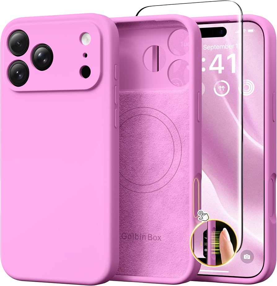 GolbinBox Magnetic for iPhone 17 Pro Max Case, Compatible with MagSafe, [Full Camera Protection] ... | Amazon (US)