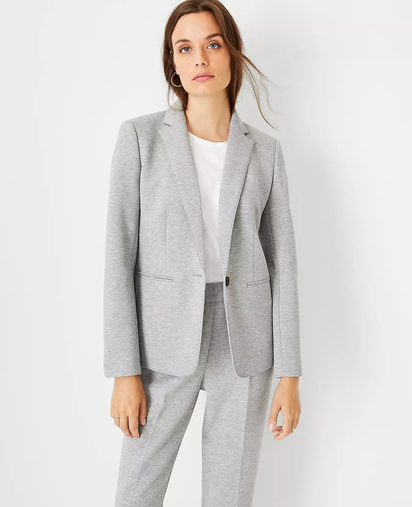 The Hutton Blazer in Melange | Ann Taylor | Ann Taylor (US)