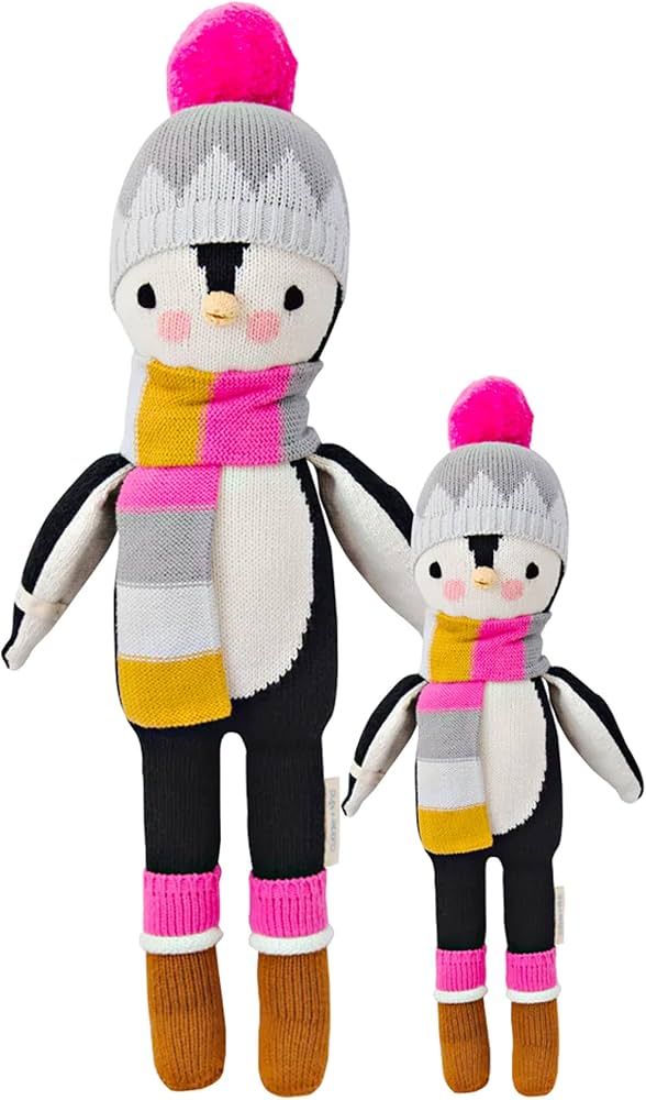 Amazon.com: cuddle + kind Aspen The Penguin Doll - Lovingly Handcrafted Dolls for Nursery Decor, ... | Amazon (US)