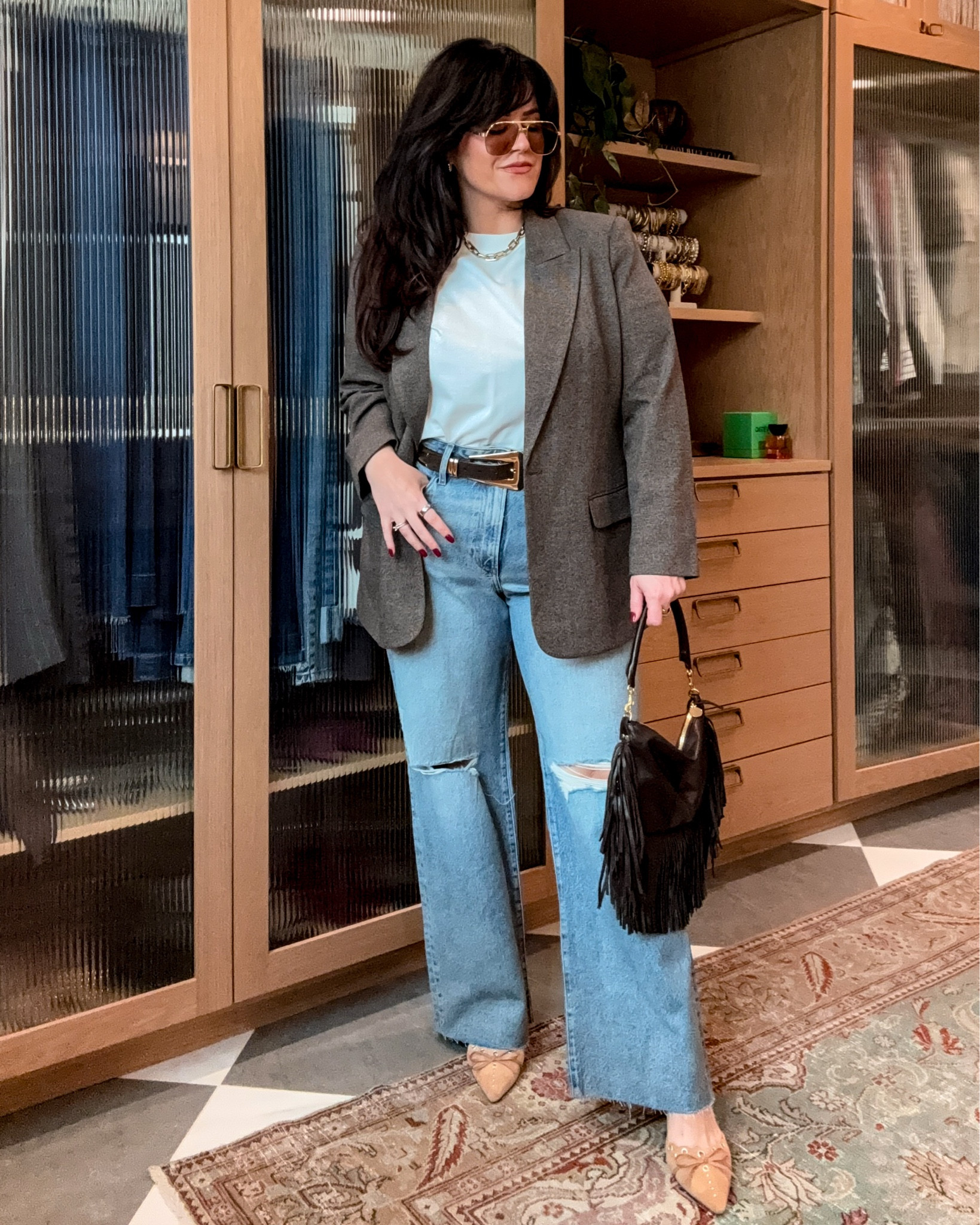 Midsize outfit inspo - chic style - blazer inspo 

#LTKSeasonal #LTKMidsize #LTKStyleTip