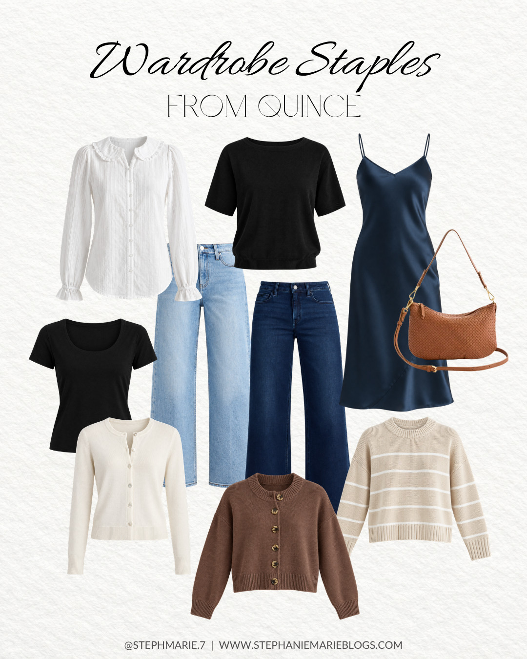 Wardrobe staples from Quince! These are the easy, versatile pieces that work season after season, from great denim and everyday knits to simple layering basics and accessories.  

 #LTKSeasonal #LTKOver40