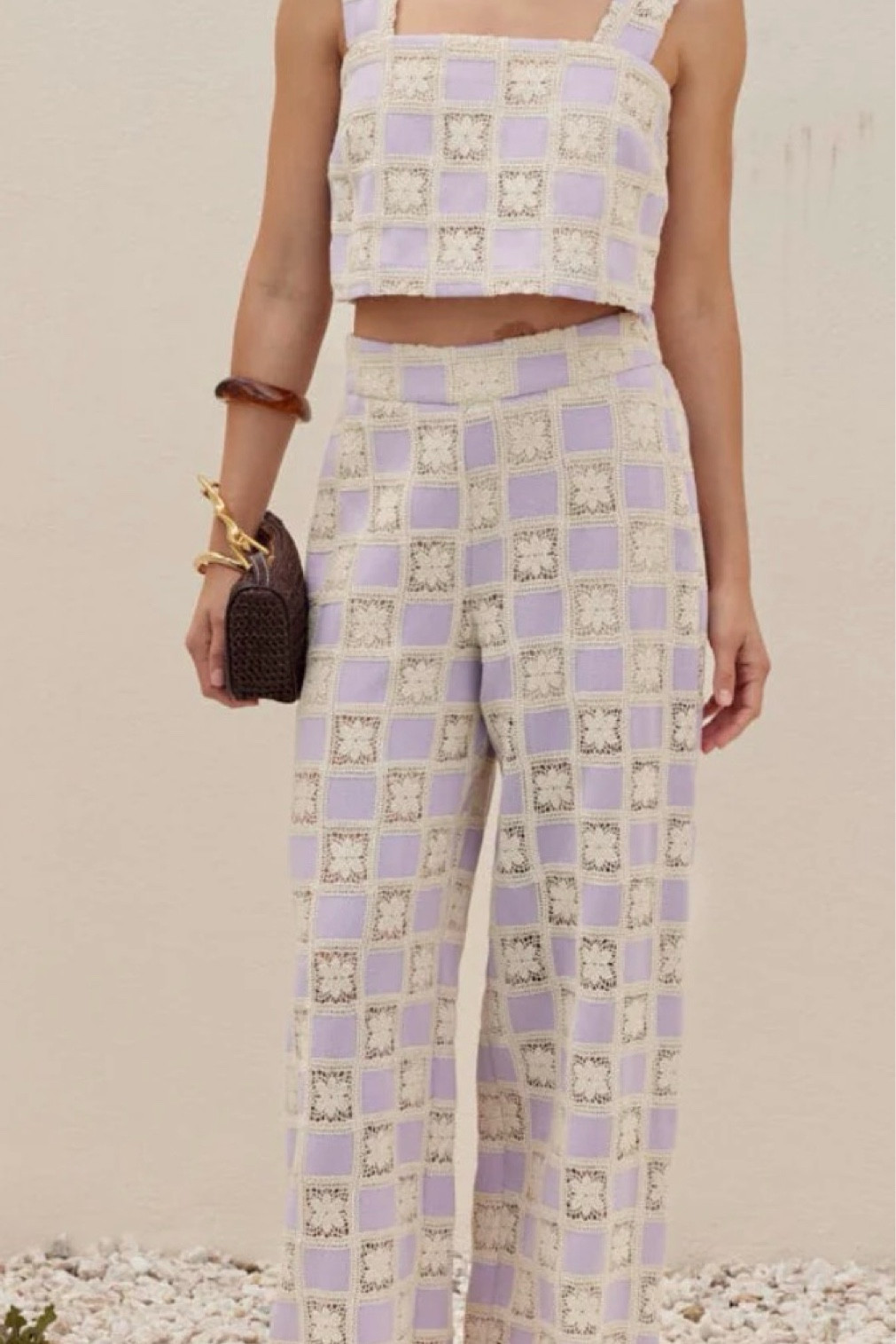 Love the crochet pants! 

#LTKgrwm #LTKdayinmylife #LTKootd