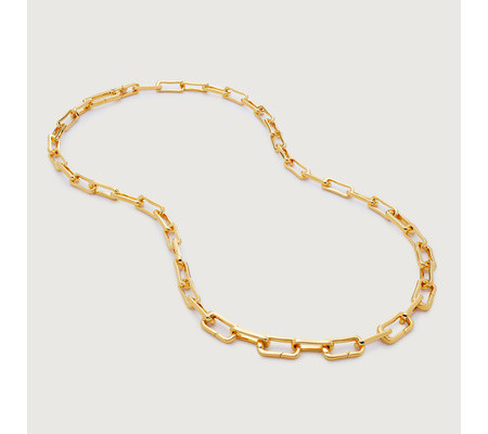 Alta Capture Charm Necklace Adjustable 56cm/22' | Monica Vinader (Global)