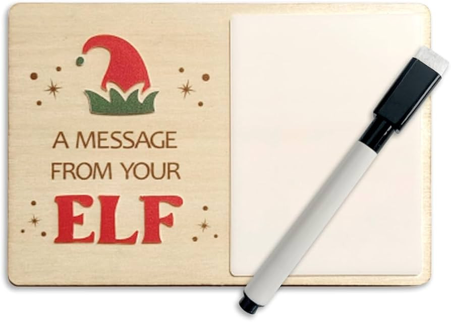 Message from Your Elf - Reusable Dry Erase Board for Christmas | Holiday Countdown Fun for Kids 2... | Amazon (US)