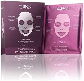 111SKIN Y Theorem Bio Cellulose Facial Mask | Repair, Rest & Rejuvenate Skin | Set of 5 (0.78 oz ... | Amazon (US)