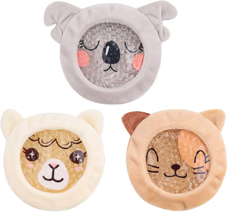 Hilph Kids Ice Pack for Boo Boos, Reusable Cute Toddler Animal Ice Packs Sleeves for Kids Injurie... | Amazon (US)