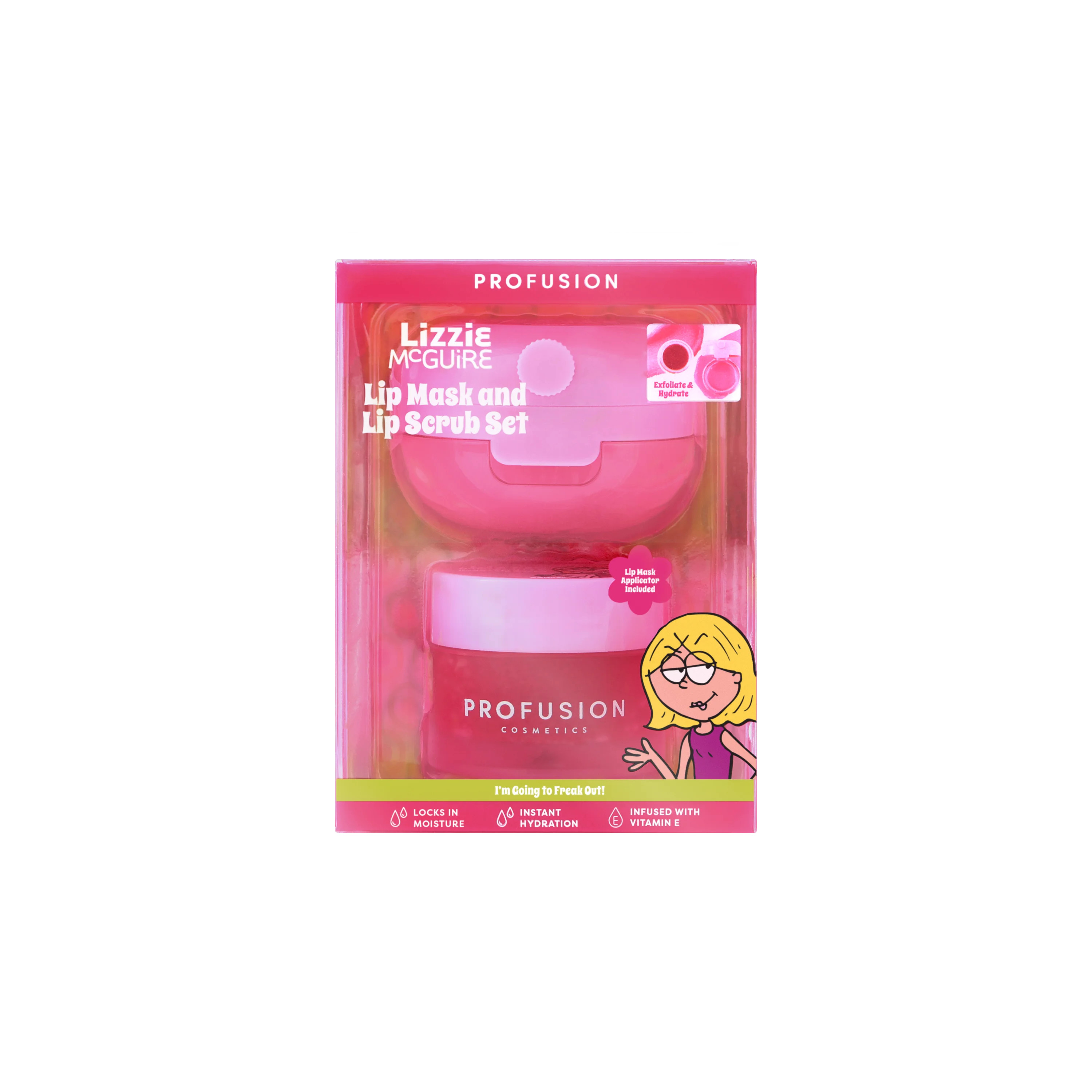 Profusion Cosmetics Lizzie McGuire - Lip Mask and Sugar Scrub Set 1.2 oz | Walmart (US)