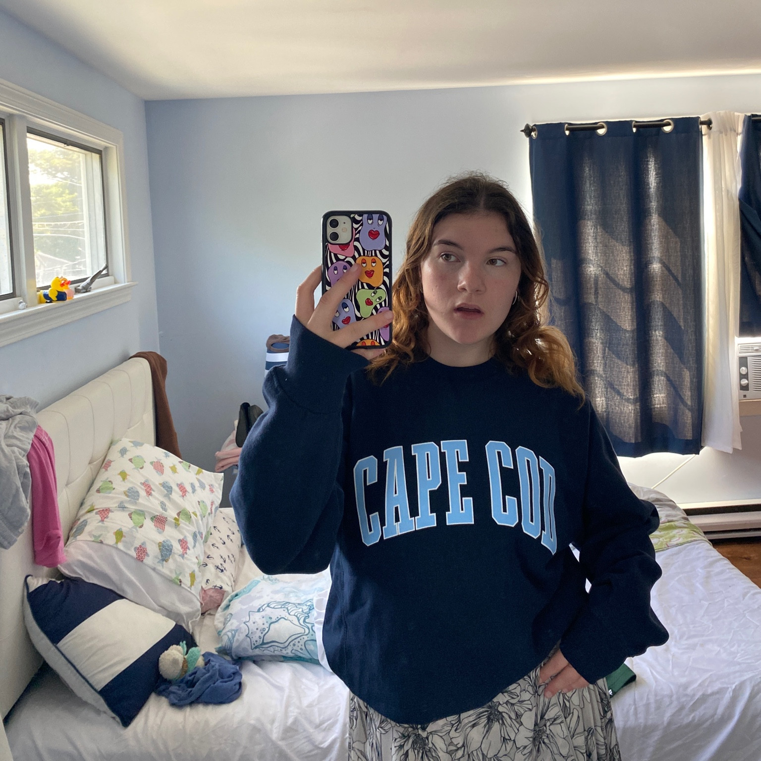 cape cod spellout sweatshirt 

#LTKmidsize #LTKHoliday #LTKeurope