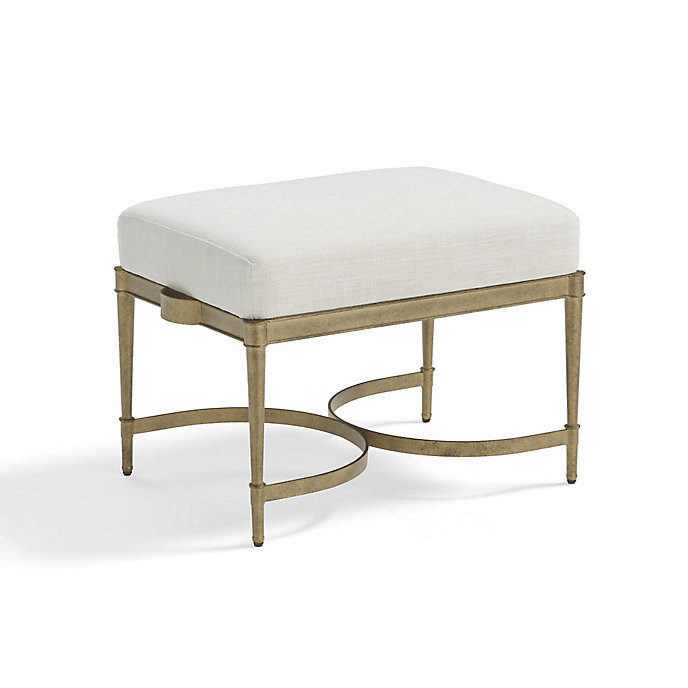 Angelina Accent Stool | Frontgate | Frontgate