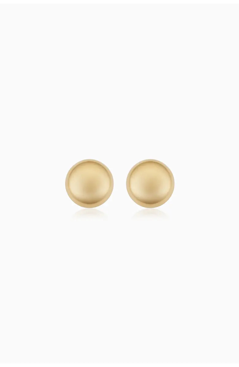 14K Gold Buttoned Up Stud Earrings | Nordstrom
