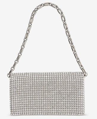 I.N.C International Concepts Diamond Mesh East/West Clutch | Macy's