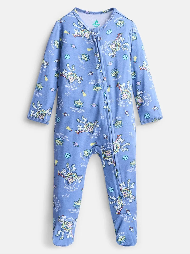 Toy Story Baby Boys Sleep Footed One-Piece, Sizes 0M-6/9M | Walmart (US)