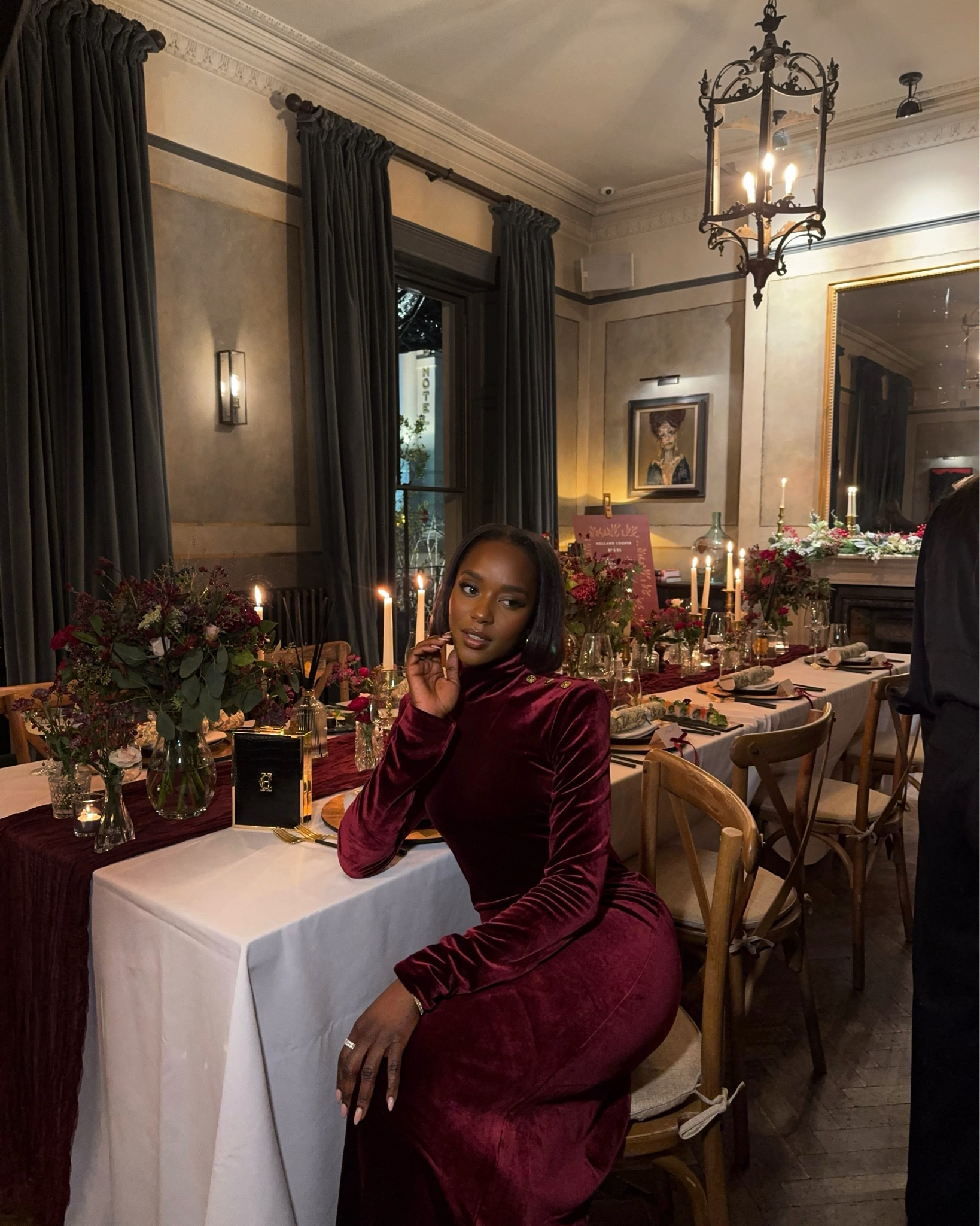 Evening burgundy maxi velvet dress 🥀

#LTKpartywear #LTKeurope #LTKfestive