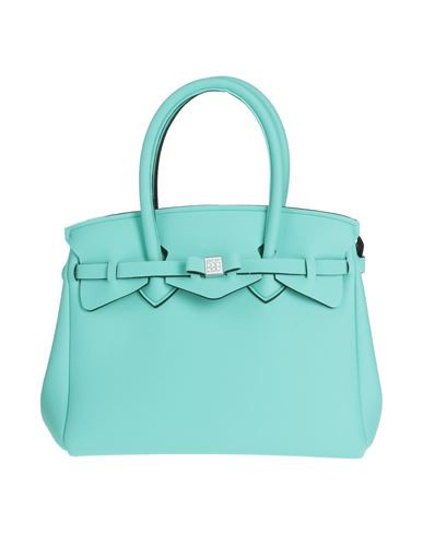 Save My Bag Woman Handbag Turquoise Size - PEEK (Polyether - Ether - Ketone), Polyamide, Elastane | YOOX (US)