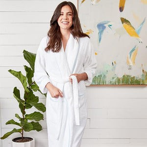 Light Blue on White | Weezie Towels