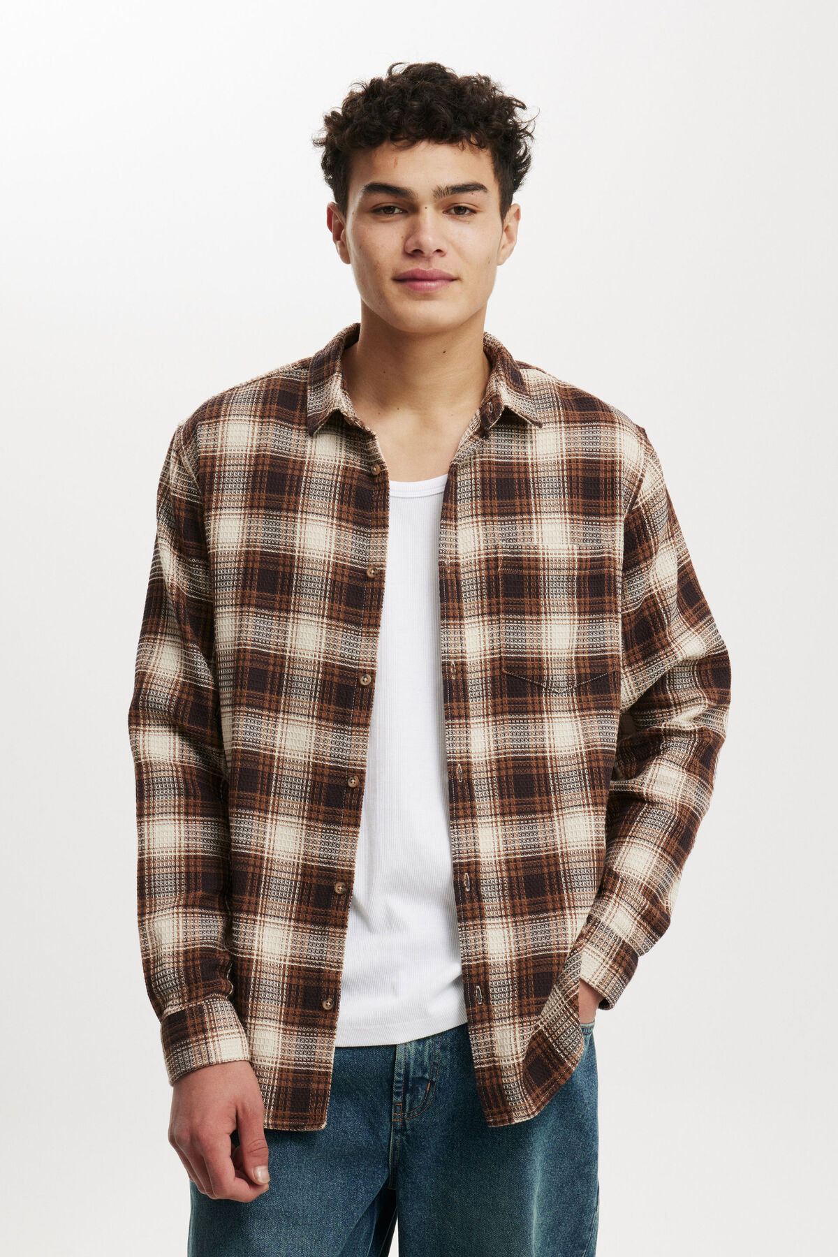 Boston Long Sleeve Shirt | Cotton On (US)