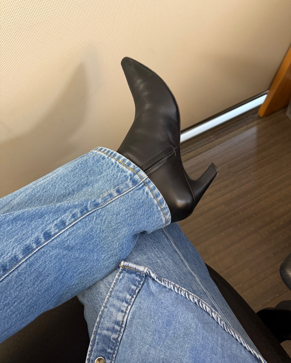The BEST everyday booty for work!! So beyond comfortable, perfect heel hight & real leather🤍  (runs true to size)

#LTKcanada #LTKshoes #LTKworkwear