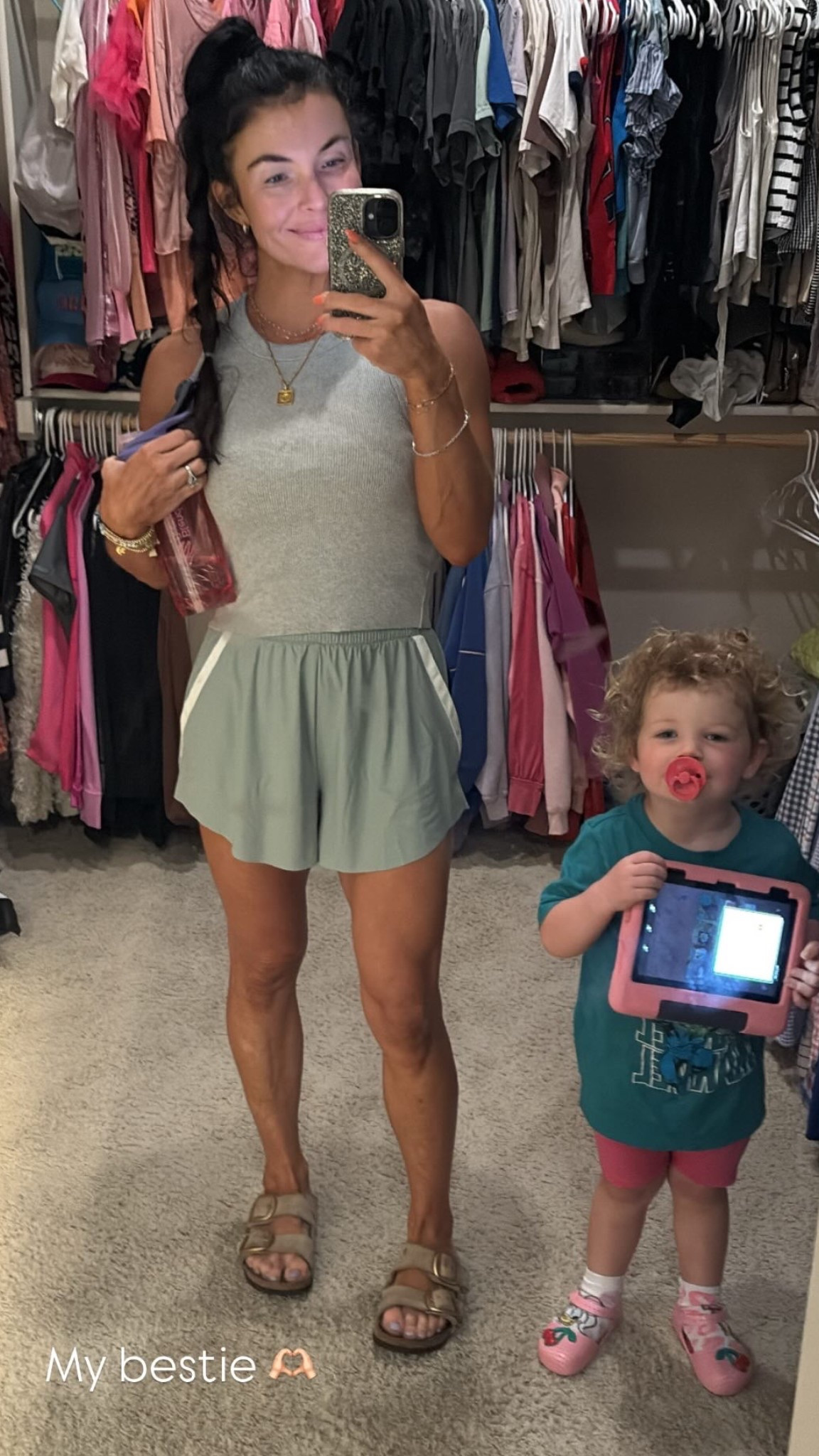 The MOST flattering tanks ever. ⚡️
I have them in every color! I wear XS.
Shorts are Target & not online yet!
XS in shorts too! 🫶🏻


#LTKFindsUnder50 #LTKPetite #LTKSummerEdit