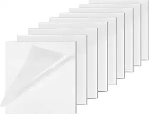 Transparent Sticky Notes Pads Translucent Clear Sticky Notes 3x3 Inches See Through Clear Post It... | Amazon (US)