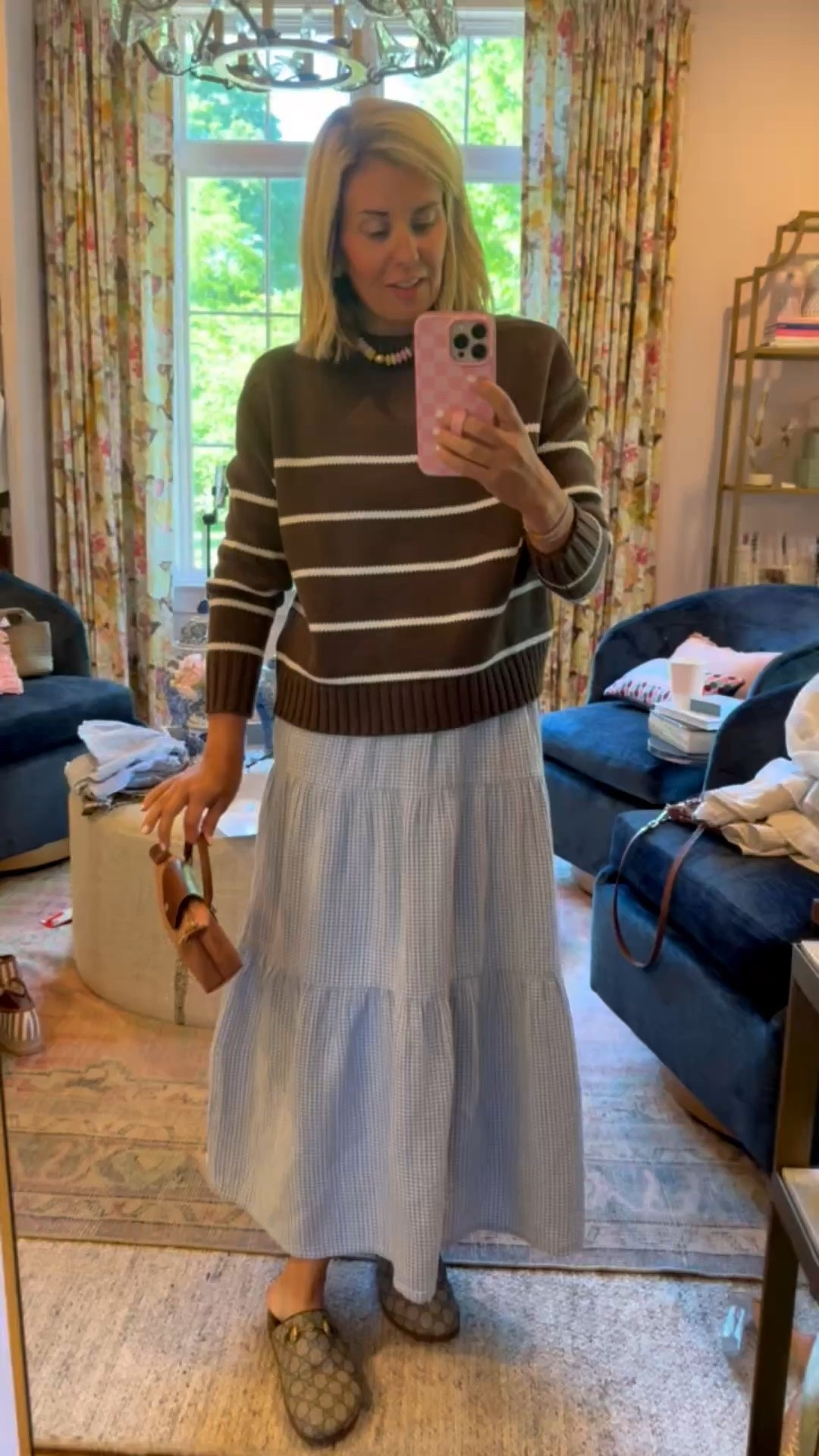 Showing you how to change up an outfit with a layering piece.
I don't leave the house this time of year without a layer and this is a perfect look. I'm in an XS sweater & dress and 38 shoes.
*Use my code Catherine 20 on A+B
*Use my code Mixandmatchmadness on Loopy
*Use my code MIXANDMATCH for 25% off Erin McDermott

#LTKdayinmylife #LTKmomlife #LTKstorytime
