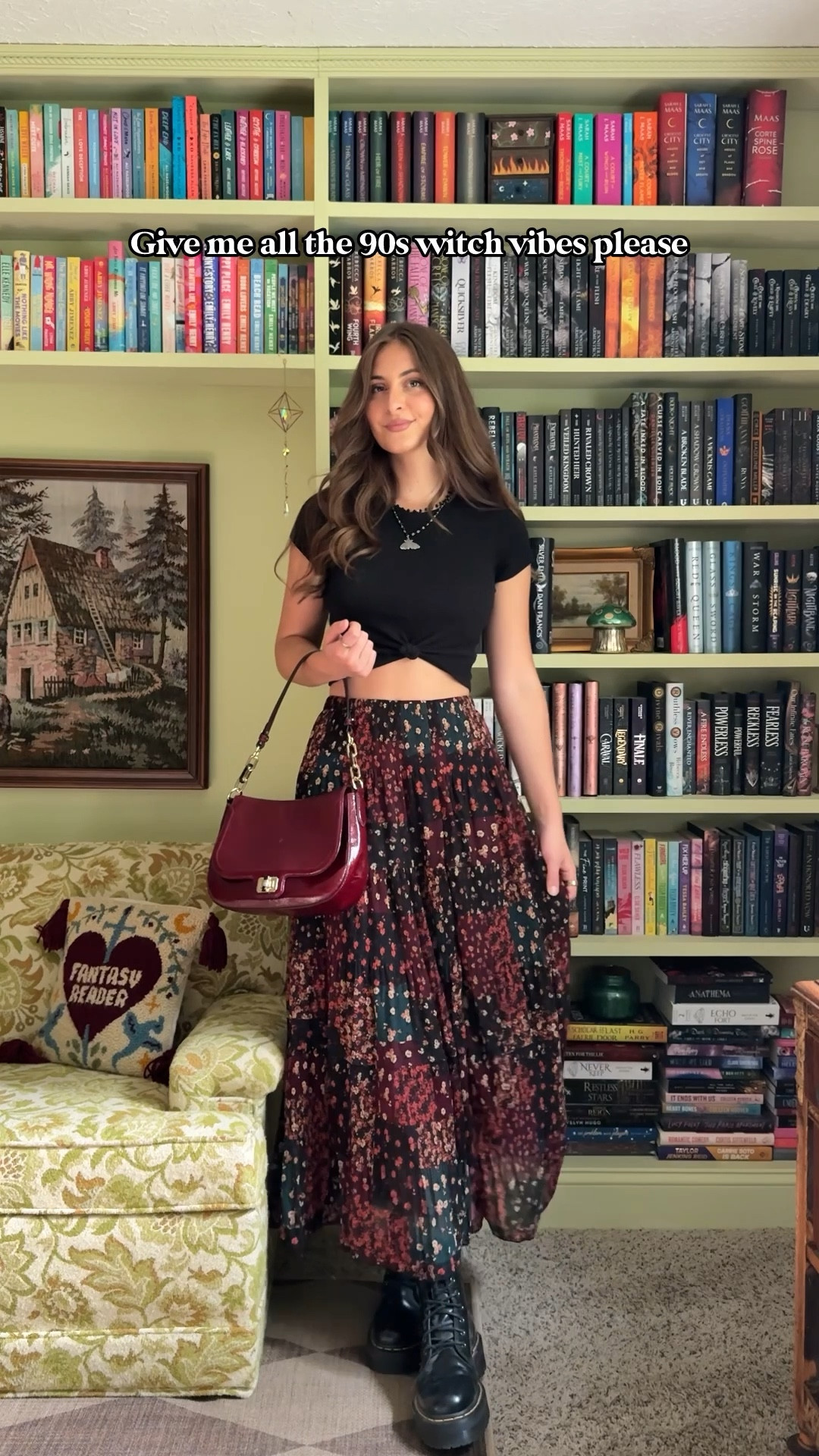 90s witch vibes/practical magic. Summer to fall transition outfit 

#LTKSeasonal #LTKFindsUnder50 #LTKFindsUnder100