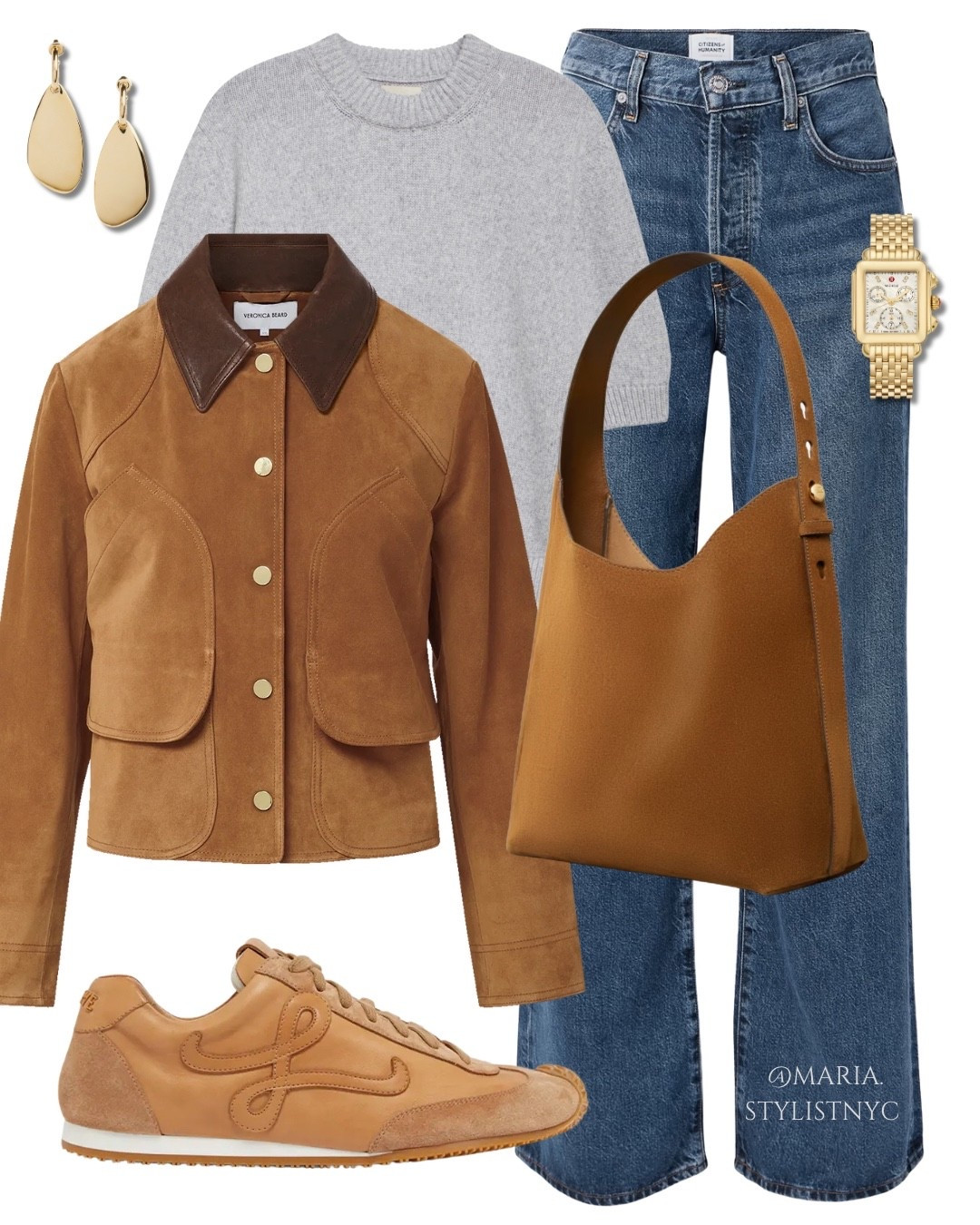 Suede Jacket + Jeans + Sneakers 👟 
Fall Outfit 🍁✨

#LTKWorkwear #LTKSeasonal #LTKStyleTip