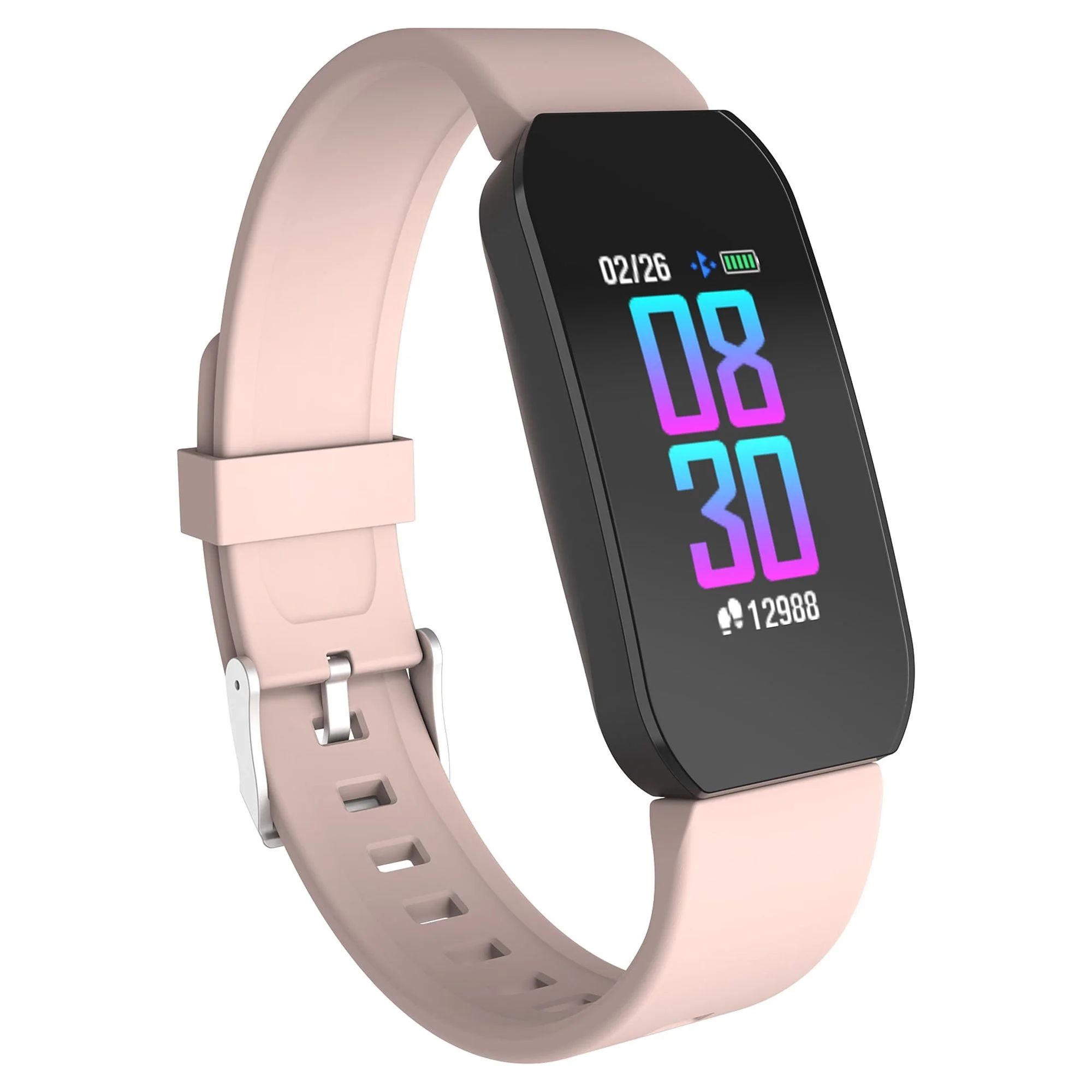 Itouch Active Blush Unisex Adult Smartwatch 500141b-51-g12 | Walmart (US)