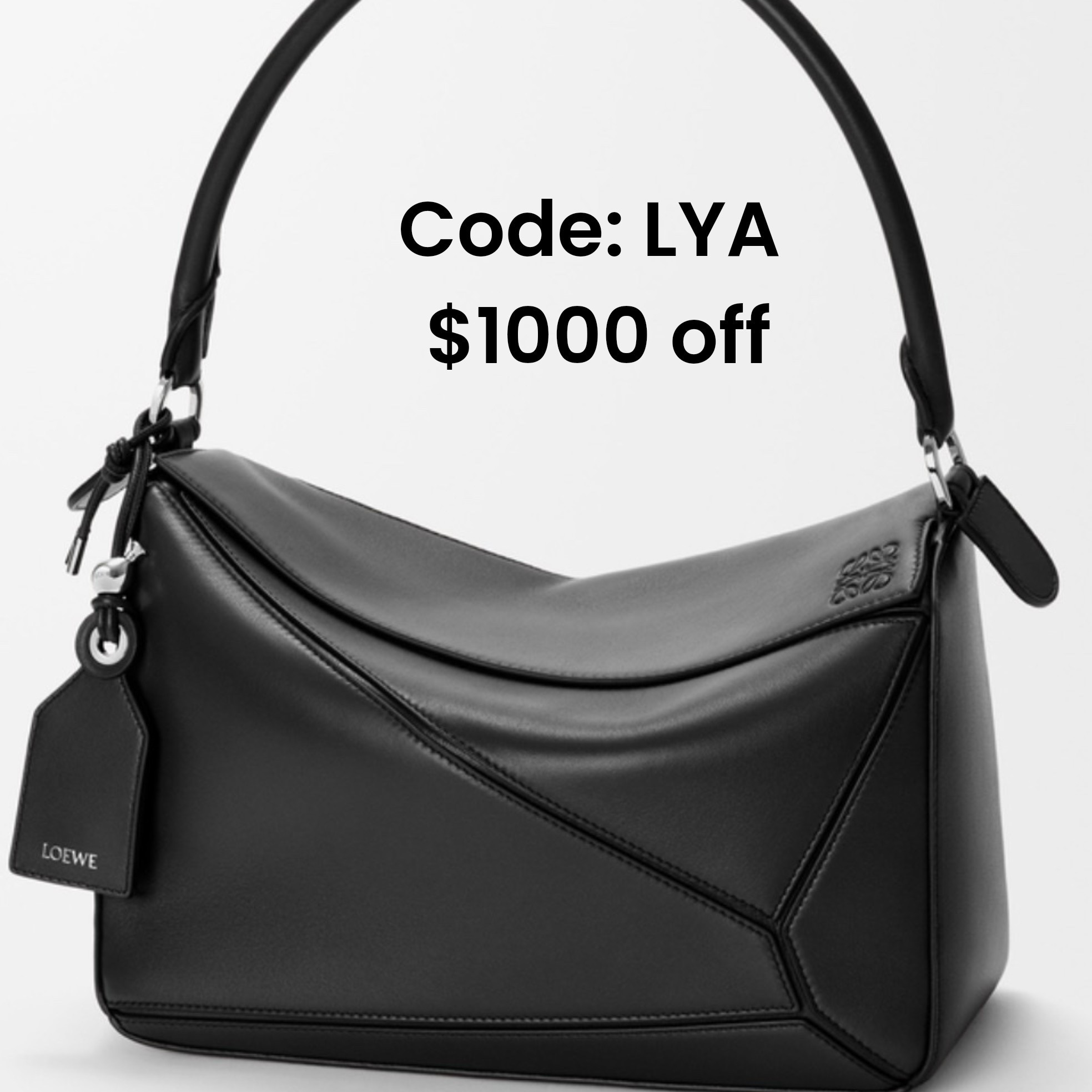 LOEWE MEDIUM FEATHERLIGHT SHOULDER PUZZLE
