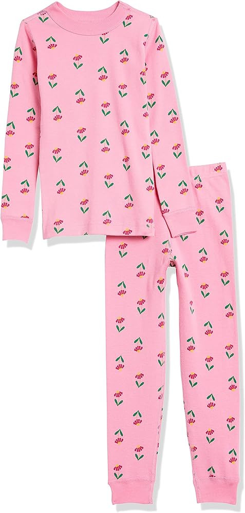 Moon and Back by Hanna Andersson Unisex Kids' Organic Cotton Long-Sleeve Top and Bottom Pajama Set,  | Amazon (US)