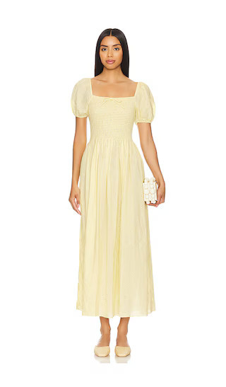 Solid & Striped The Corrina Dress in Yellow. - size L | Revolve Clothing (Global)