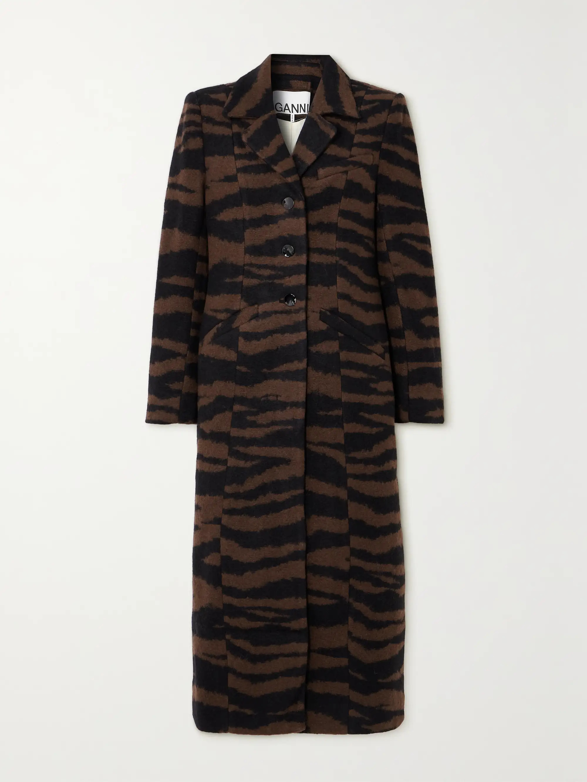 Recycled-jacquard coat | NET-A-PORTER (US)