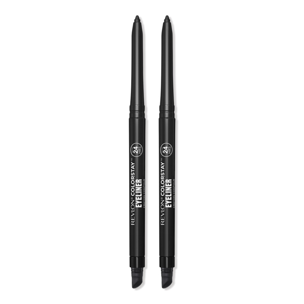 Revlon ColorStay Eyeliner Pencil 2 Pack - Black | Ulta