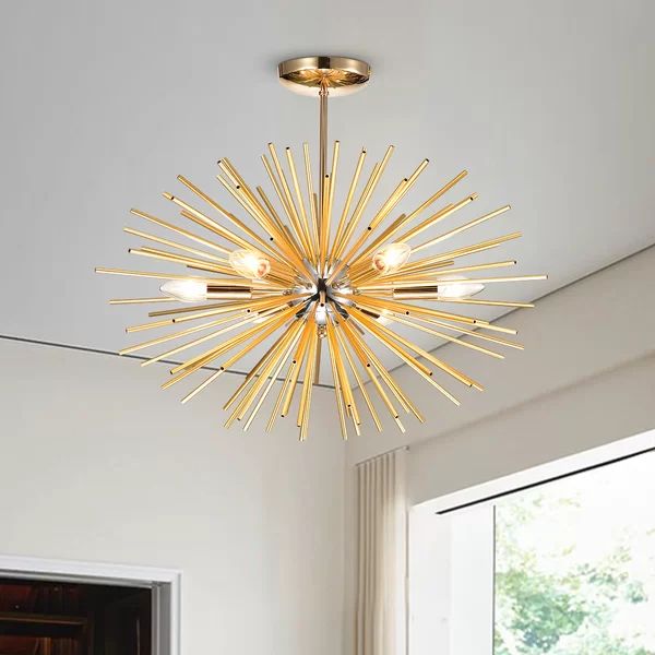 Mosqueda 6 - Light Sputnik Sphere Chandelier | Wayfair North America