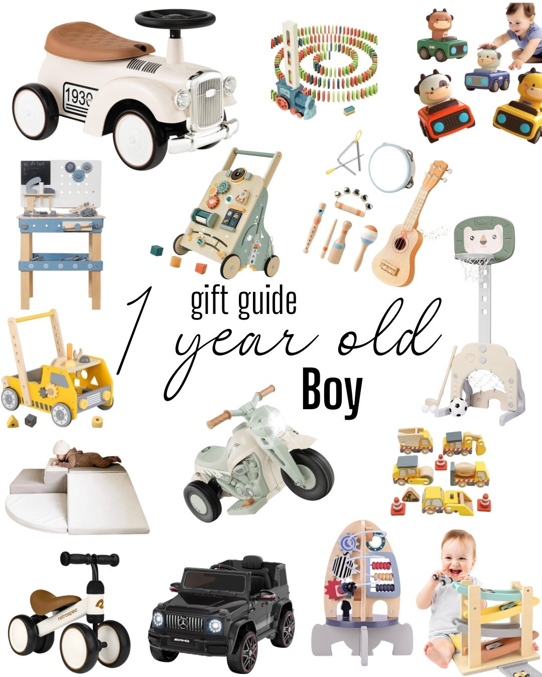 1 year old toddler gift guide! Great gift ideas from Amazon!

#toddlergiftideas #boygiftideas #1yearoldgiftideas #birthdaygift #christmasgift

#LTKFindsUnder100 #LTKKids #LTKBaby