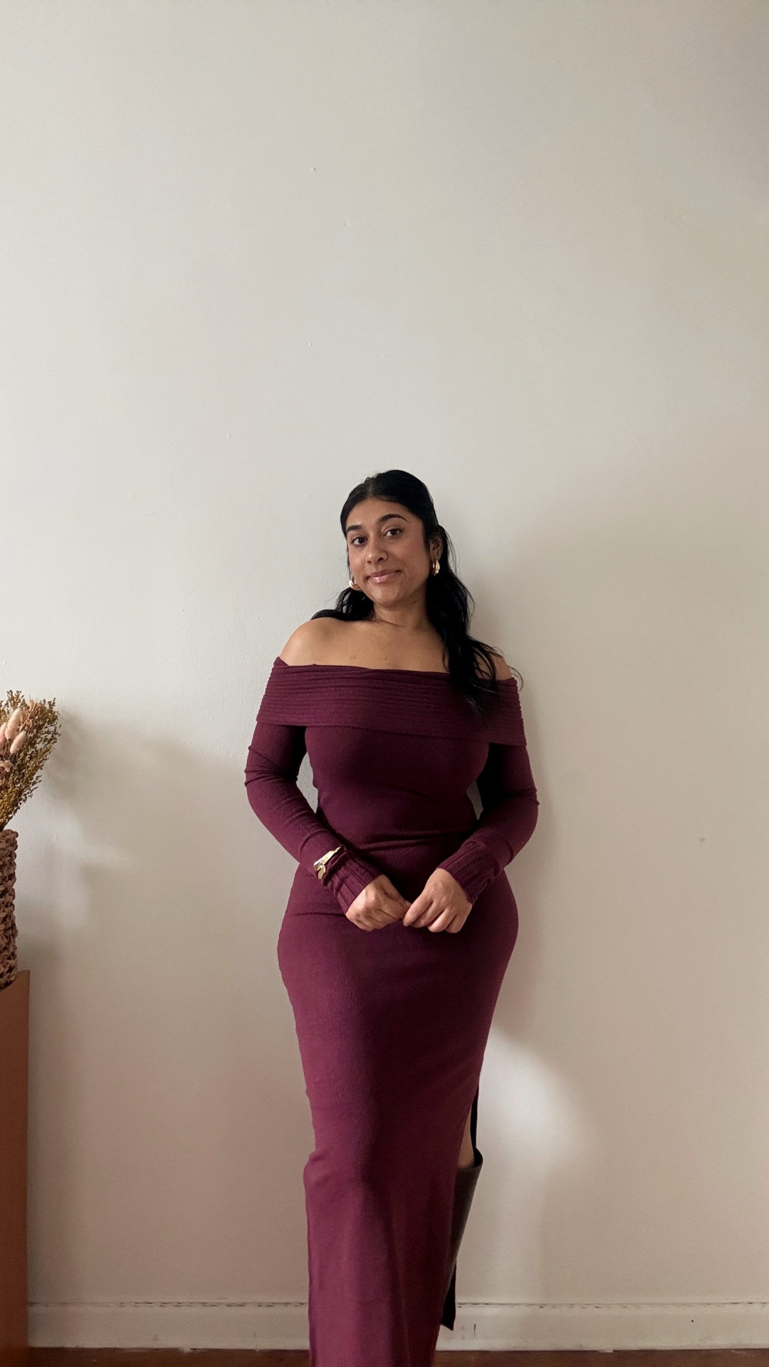 Sweater (dress) weather in the prettiest plum dress! 

#LTKPetite #LTKHoliday #LTKFindsUnder100