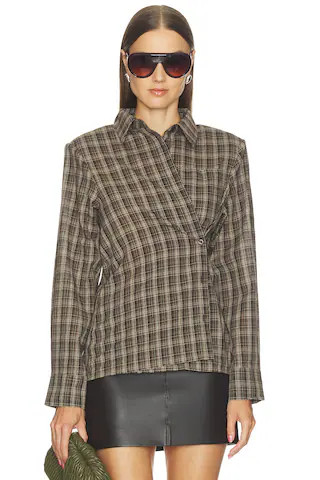 ALL THE WAYS Ila Button Up Top in Multi. - size S | Revolve Clothing (Global)